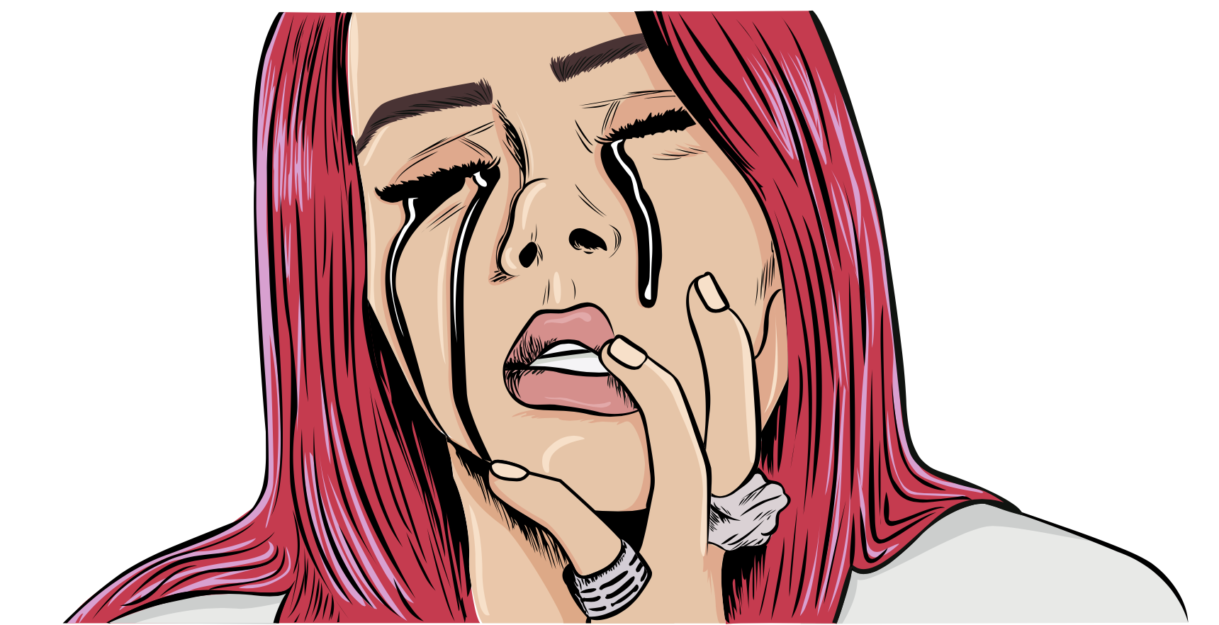 Dessin vectoriel de Billie Eilish